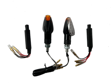 2 LED BLINKER -RESCESS RESCENT [E -TEST MARK] - Honda Africa Twin RD03 RD04 RD07 XL 650