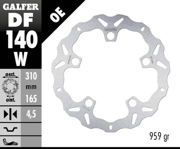 Honda VFR 1200 X Crosstourer [2014, 2018, 2020] - Wave® brake disc - picture 2
