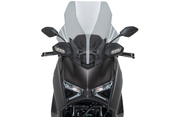 YAMAHA X-MAX 300 TECH MAX + [2025] – Tuulilasi V-Tech Line Touring – Läpinäkyvä