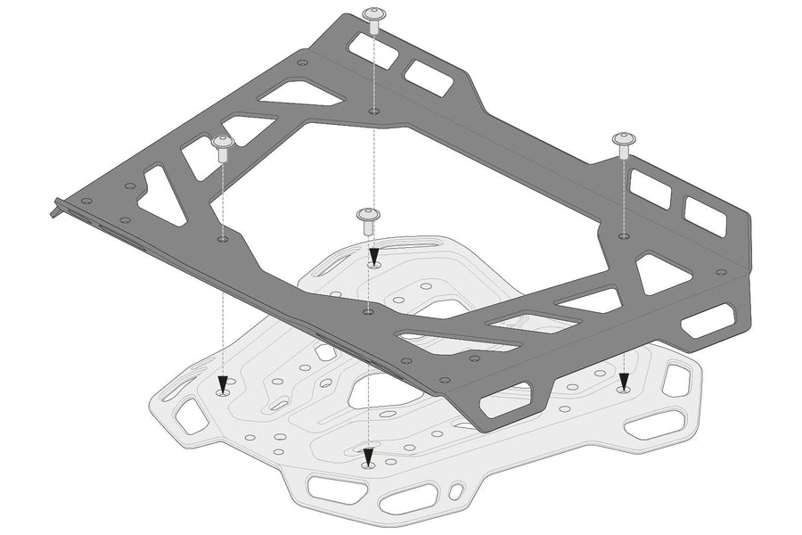 [SW-MOTECH] - Jatke ADVENTURE-RACK-matkatavaratelineelle – kuva 2