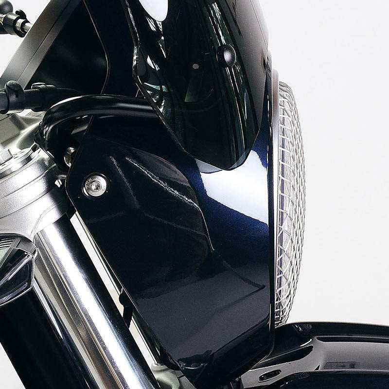 BMW R nineT 1200 Racer [2017-2020] - Scheinwerferabdeckung Schutzgitter Grau