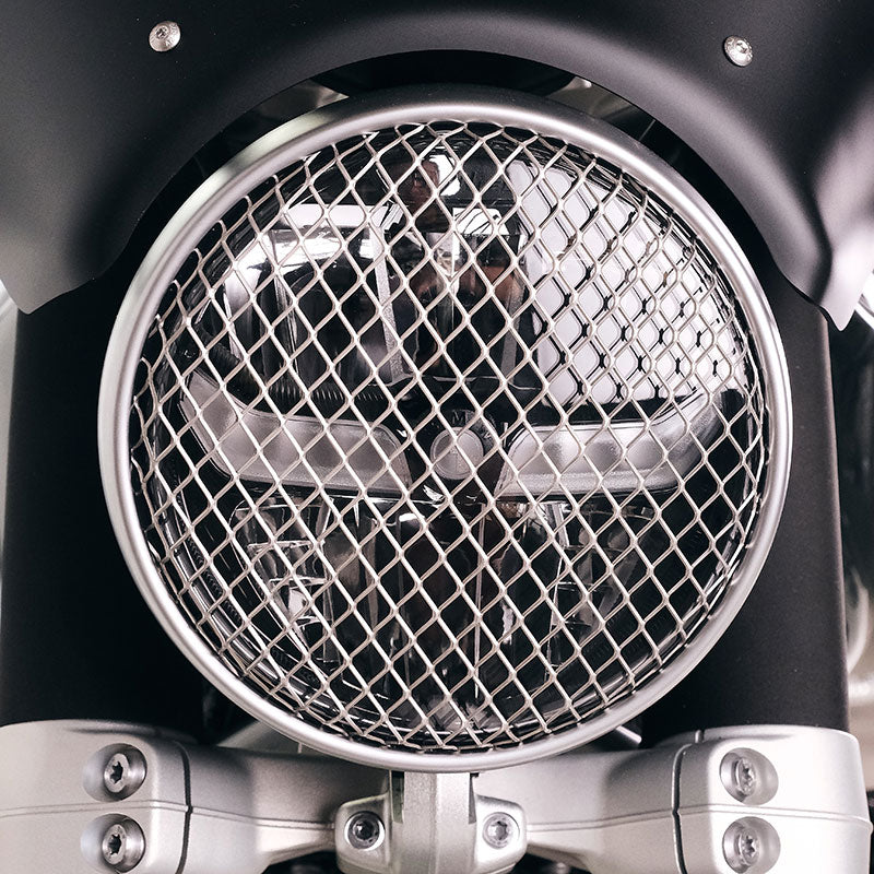 BMW R nineT 1200 Racer [2017-2020] - Scheinwerferabdeckung Schutzgitter Grau