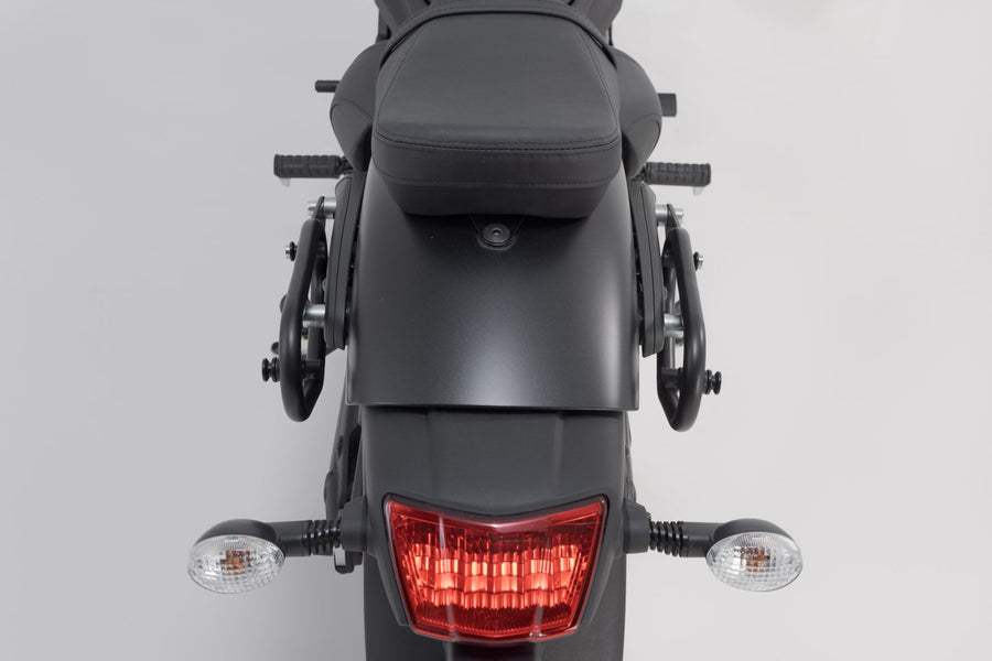 Kawasaki EN 650 S Vulcan [2015-2024] - Legend Gear side bag system LC2 Black Edition – picture 7