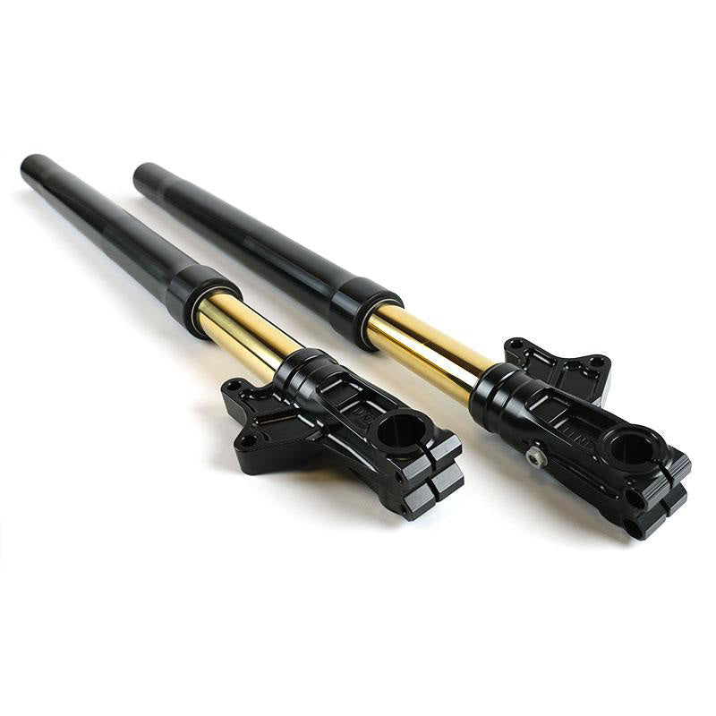 BMW R nineT 1200 Scrambler [2016-2023] - Öhlins USD High Fork Kit + Unit Garagenplatten und Füße (hohe Version)