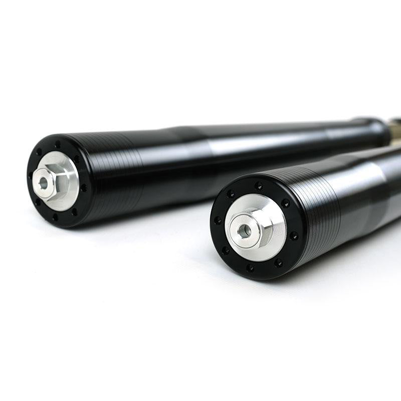 BMW R nineT 1200 Urban G/S (hoher Auspuff) [2017-2023] - Öhlins USD High Fork Kit + Unit Garagenplatten und Füße (hohe Version)
