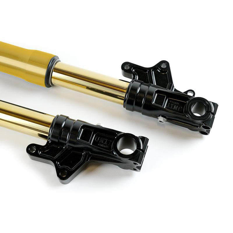 BMW R nineT 1200 Scrambler [2016-2023] - Öhlins USD-Gabelsatz + Einheit Garagenplatten und -füße (Standardhöhe)