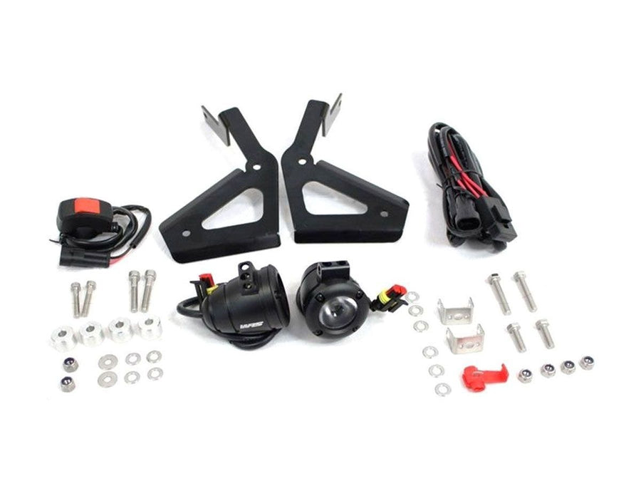 BMW R 1200 GS [2004-2007] - LED additional headlight kit with brackets - view 1