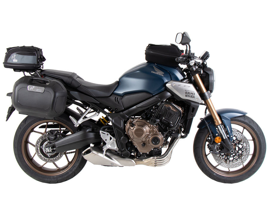 Hepco & Becker Smartrack takateline Honda CB 650 R:lle (2021-2023) - sisältyy koko sarjaan