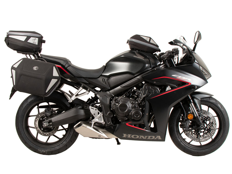 Hepco & Becker Smartrack takateline Honda CBR 650 R / E-Clutchille (2024-2026) - sisältyy koko sarjaan