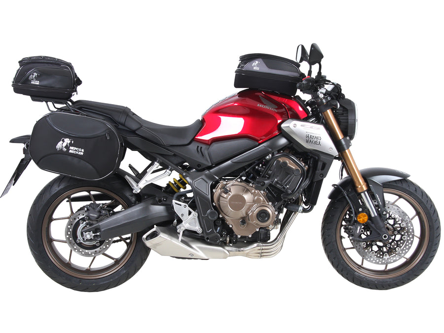 Hepco & Becker Smartrack takateline Honda CB 650 R:lle (2019-2020) - sisältyy koko sarjaan