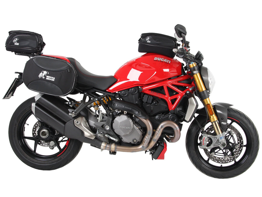 Hepco & Becker Smartrack takateline Ducati Monster 1200 S:lle (2017-2020) - sisältyy koko sarjaan