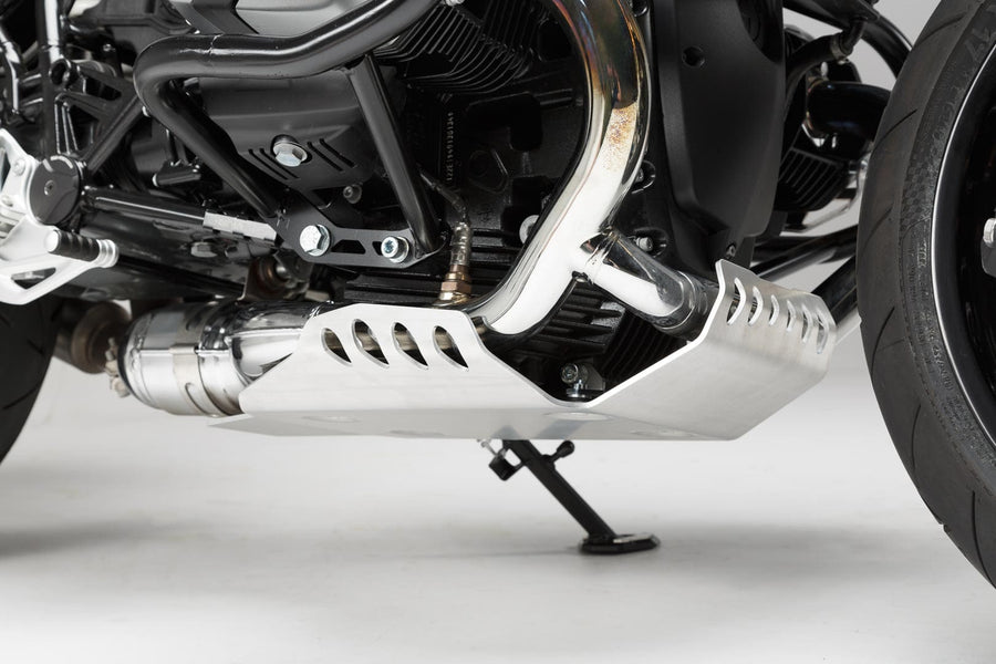 BMW R nineT [2018-2023] - moottorin suojatanko hopea – kuva 3