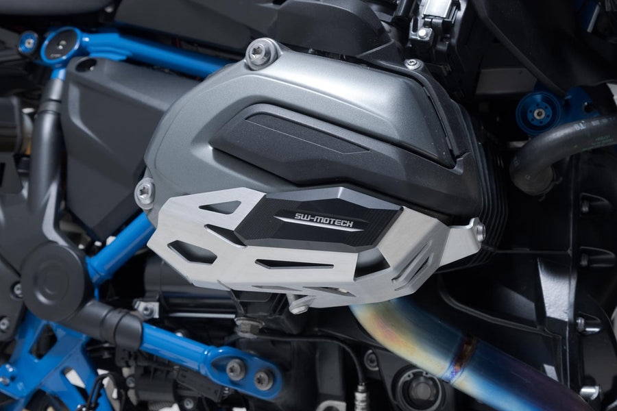 BMW R 1200 RS [2015-2018] - Zylinderschutz schwarz/silbern – Bild 3