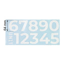 BMW R 120 G/S R [2004-2012] - Klebeziffern Weiß