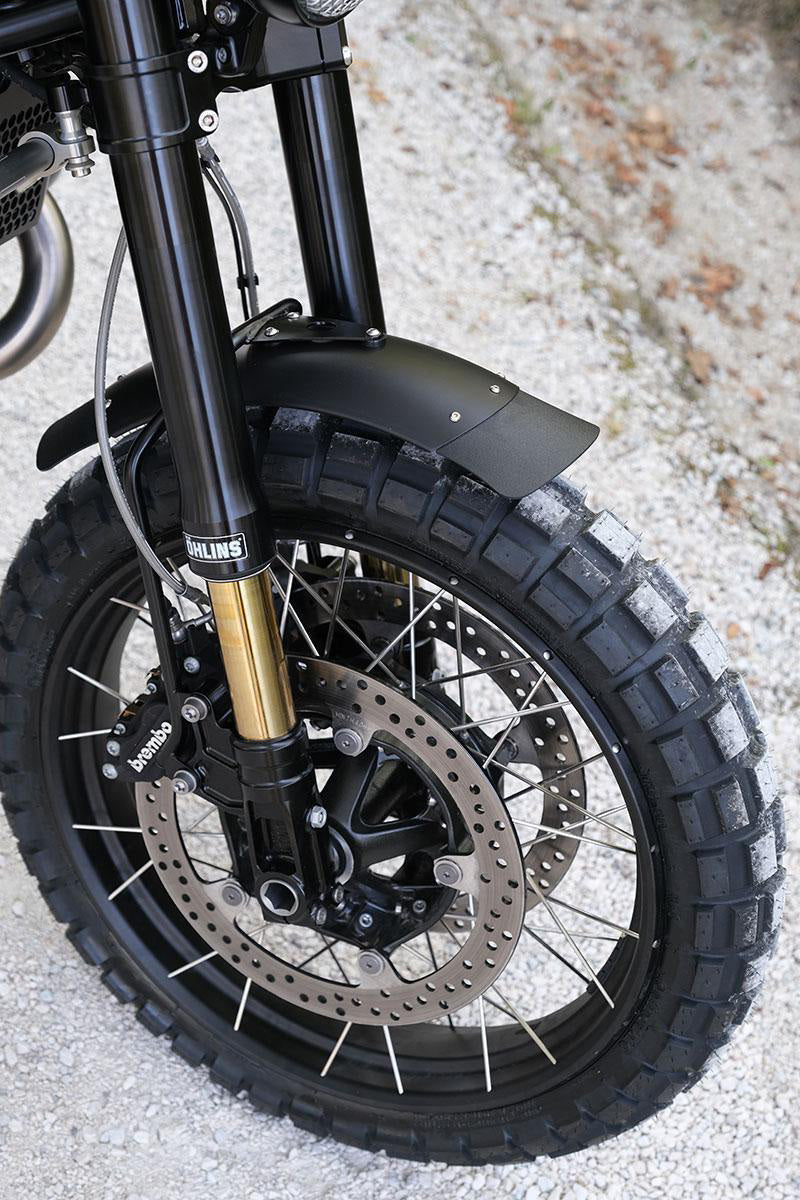 BMW R nineT 1200 Scrambler [2016-2023] - Vorderradschutzblech mit Gabelstütze cod 2904