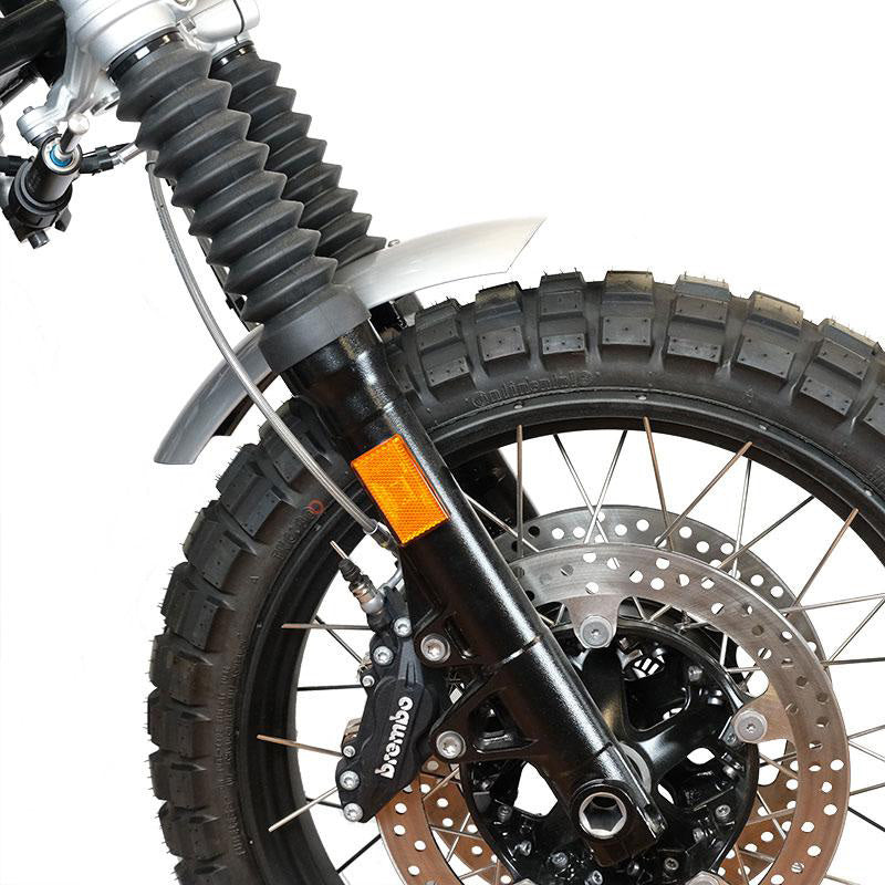 BMW R nineT 1200 Pure [2017-2023] - Neun Aluminium-Kotflügel mit Gabelstabilisator