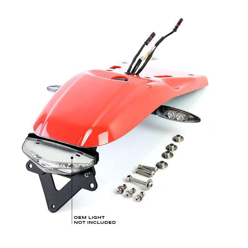 BMW R nineT 1200 Roadster [2014-2023] - Heckfender mit Kennzeichenhalter-Kit für Originalscheinwerfer
