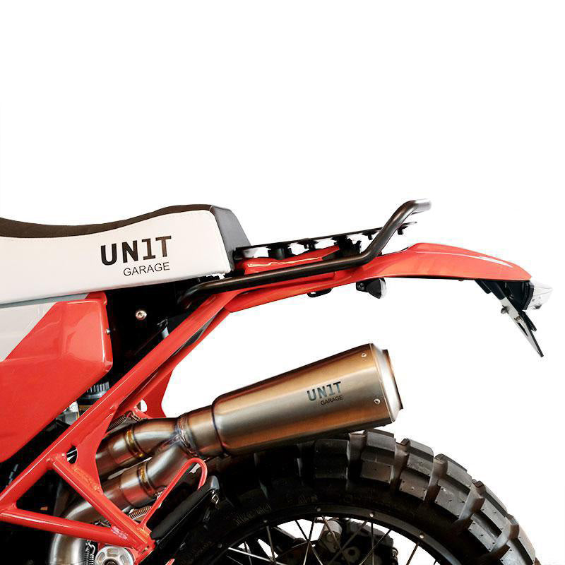 BMW R nineT 1200 Urban G/S (hoher Auspuff) [2017-2023] - Heckfender mit Kennzeichenhalter-Kit für Originalscheinwerfer