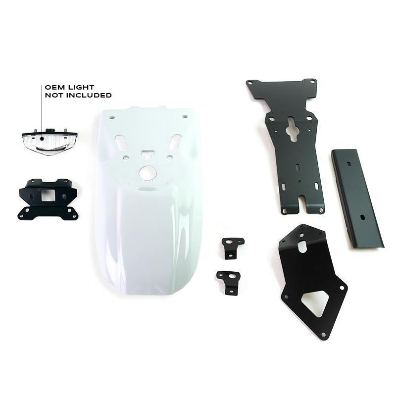 BMW R nineT 1200 Roadster [2014-2023] - Heckfender mit Kennzeichenhalter-Kit für Originalscheinwerfer