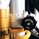 BMW R nineT 1200 Urban G/S (hoher Auspuff) [2017-2023] - Knopf zur Einstellung der Vorspannung des Öhlins-Stoßdämpfers