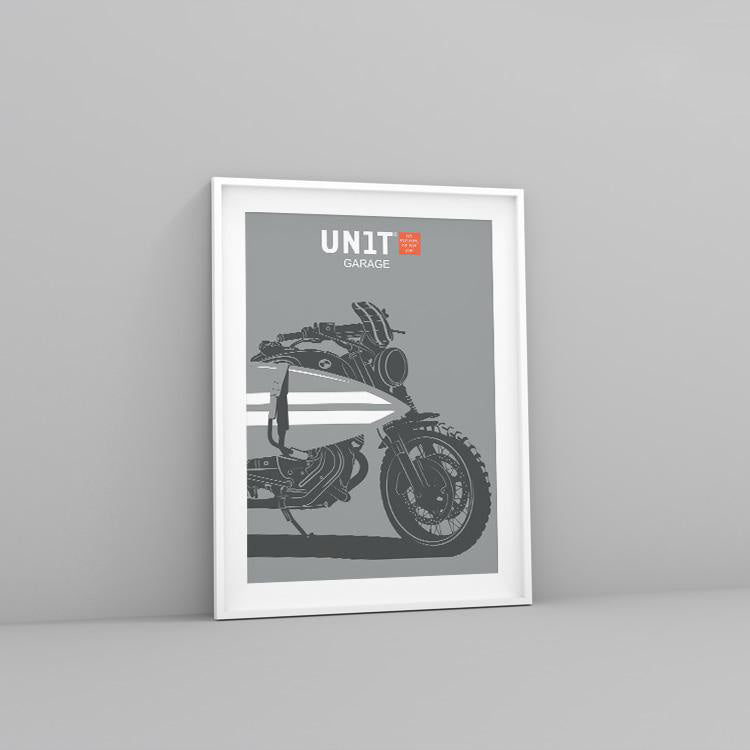 BMW R nineT 1200 Scrambler [2016-2023] - Poster E