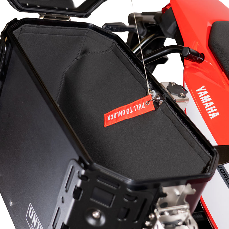 BMW R nineT 1200 Roadster [2014-2023] - Neopren-Innenauskleidungen für Aluminiumtaschen Atlas 48L + 41L Auspuffseiten