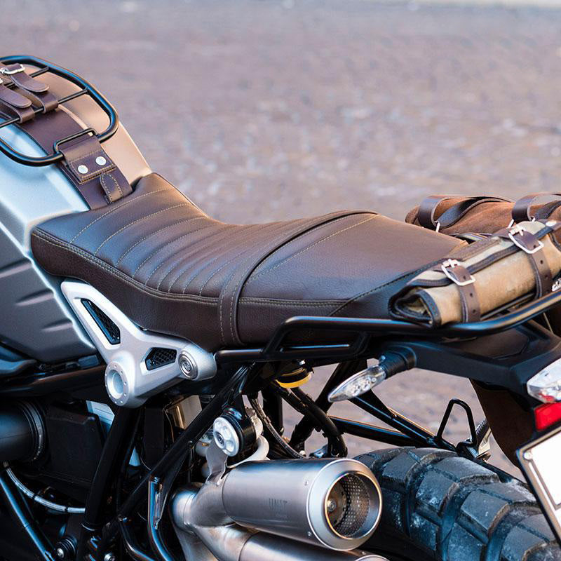 BMW R nineT 1200 Urban G/S (niedriger Auspuff) [2017-2023] - Sattel Biposto NineT aus Leder