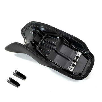 BMW R 1150 R [2000-2006] - Brown leather and canvas saddle for