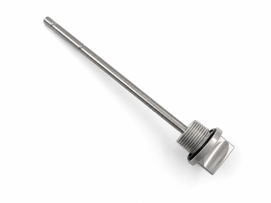 Moto Guzzi 1000 S 2. Serie [1993] - Ölmessstab Ölpeilstab - Silber - M20x1,5 x130 mm