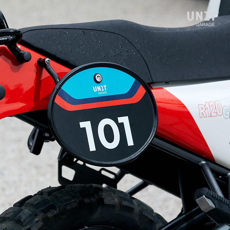 BMW R 1200 GS ADV [2004-2012] - Startnummerntafel mit Schnellverschluss und Schloss