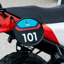 BMW R nineT 1200 Pure [2017-2023] - Startnummerntafel mit Schnellverschluss und Schloss