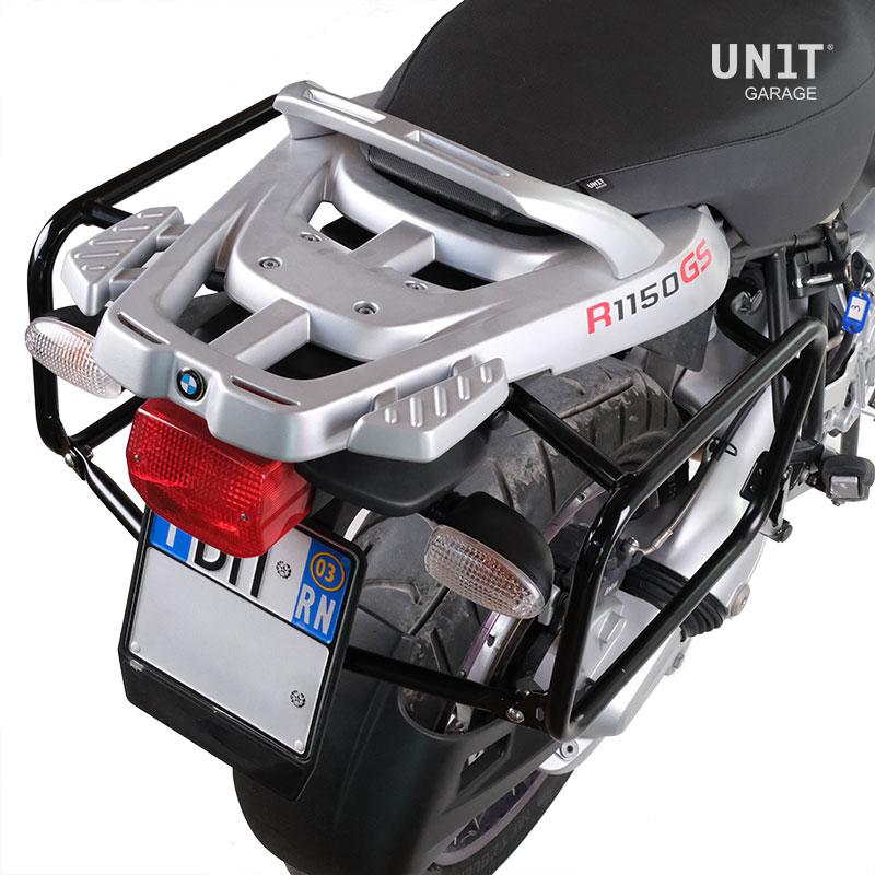BMW R 850 GS / R 1100 GS / R 1150 GS Adventure [1994-2004] - Atlas Alu-Seitenkoffer-Set 48L + 48L + Taschenrahmen Alu R850R - R1100R - R1150R, R850GS - R1100GS - R1150GS & ADV
