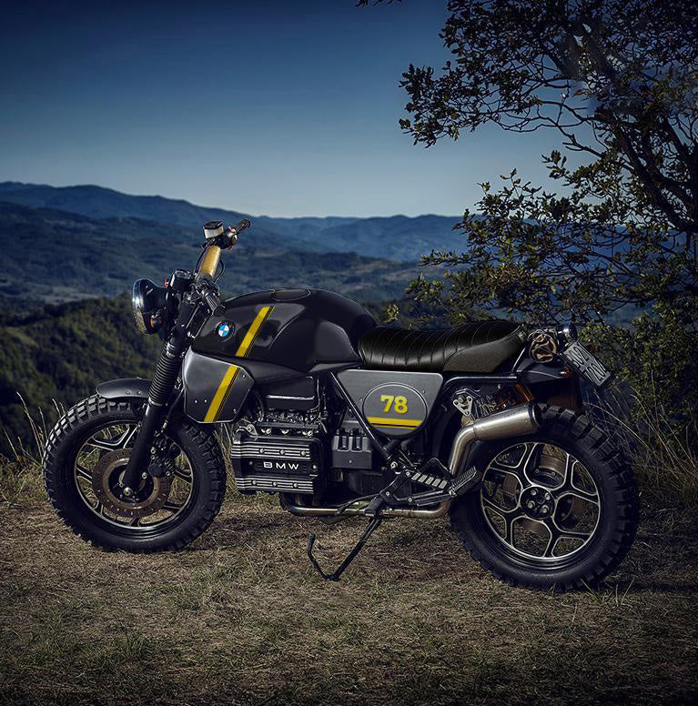 BMW R nineT 1200 Roadster [2014-2023] - Ein Meter gelber 40. Aufkleber