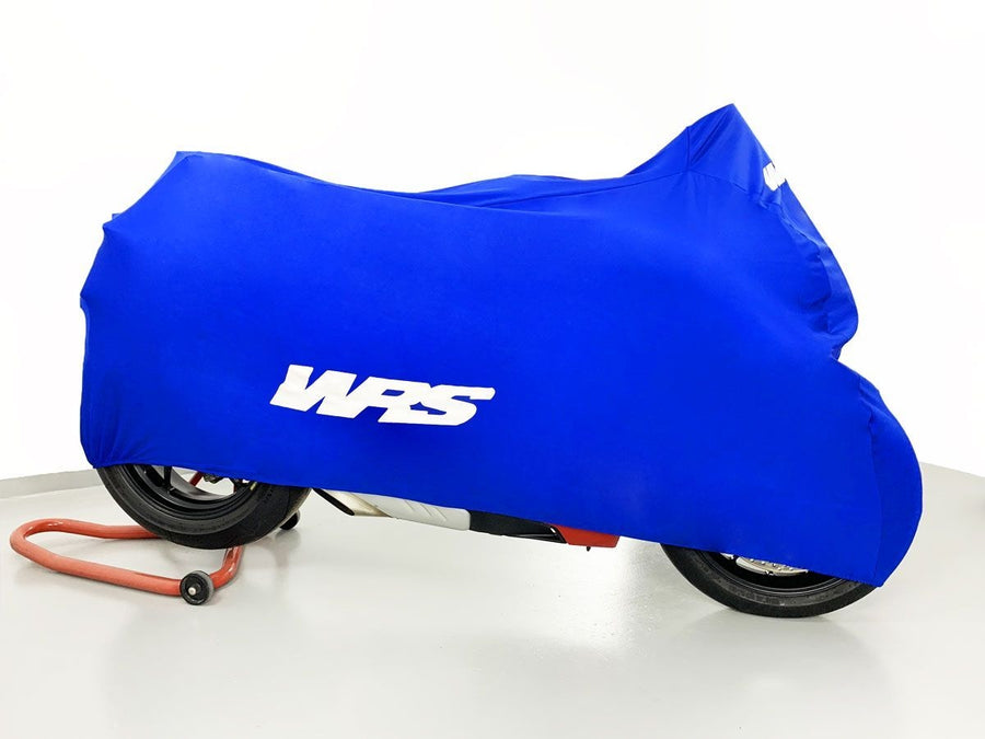 [WRS] - Motorcycle Cover with White Logo - View 1