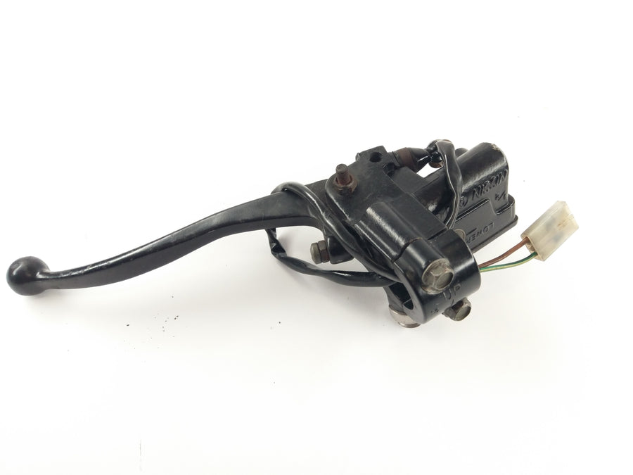 Yamaha DT 125 LC 10V [1982] - Jarrupumpun käsijarrupumppu jarrulevyn kanssa