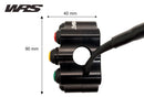 YAMAHA YZF R 1 [2004-2023] - Left 5-button switch unit for I2M dashboard - view 4