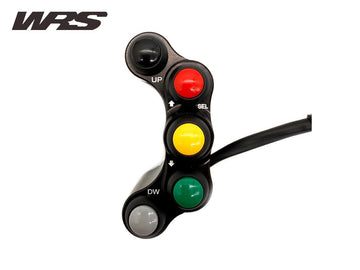 YAMAHA YZF R 6 [2006-2024] - Linke 5-Tasten-Schaltereinheit für I2M-Dashboard – Ansicht 1