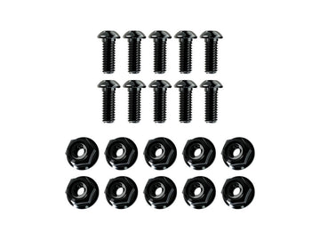 [WRS] - Windshield screw set M4x10 mm with nuts – view 1