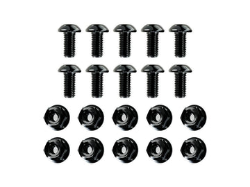 [WRS] - Windshield screw set M5x10 mm with nuts – view 1