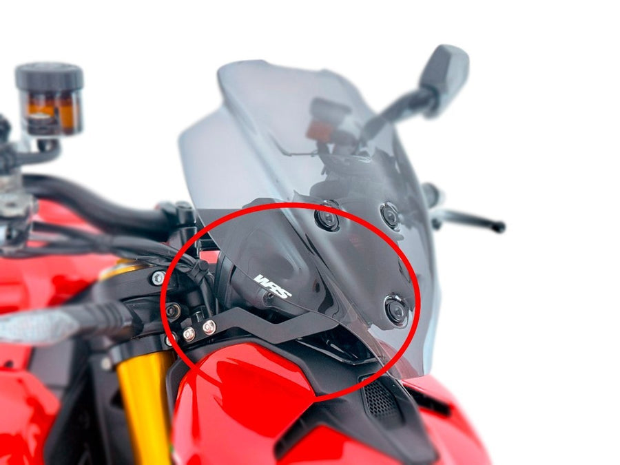Ducati Streetfighter V2 [2025-2026] – tuulilasin kiinnityskehys – näkymä 1