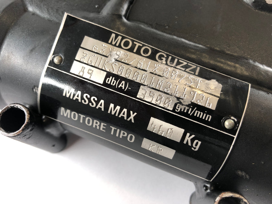Moto Guzzi V11 Tenni [2001] - Kehys papereilla